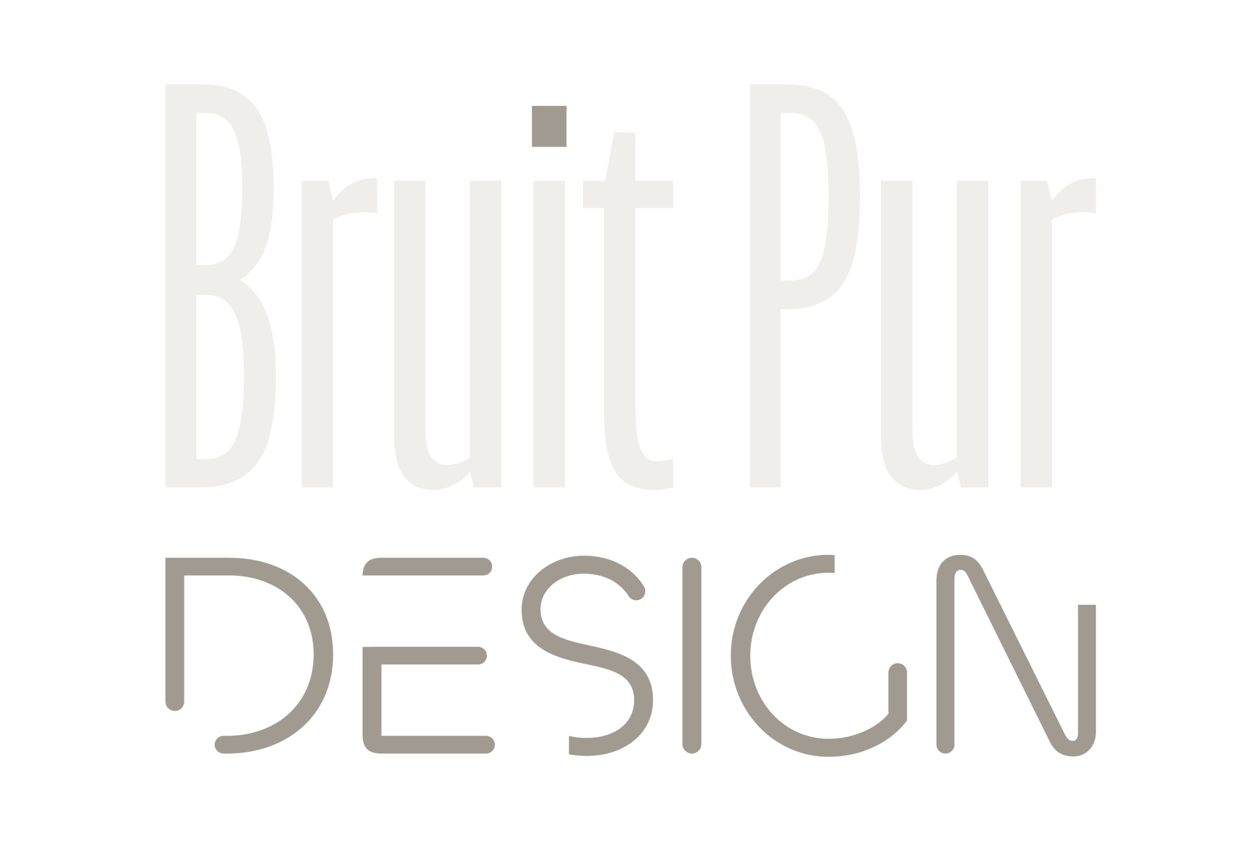 Logo Bruit Pur Design